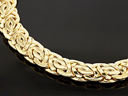 Moda Al Massimo® 18k Yellow Gold Over Bronze 13.5mm 