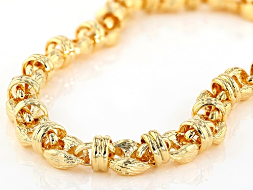 Moda Al Massimo® 18k Yellow Gold Over Bronze Mariner 20 Inch Necklace - Size 20