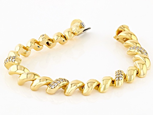 Bella Luce® Italia 0.90ctw White Diamond Simulant Eterno™ Yellow San Marco Bracelet(0.54ctw DEW) - Size 7.25