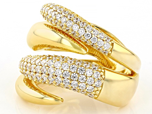 Bella Luce® Italia 0.95ctw White Diamond Simulant Eterno™ Yellow Ring(0.57ctw DEW) - Size 8