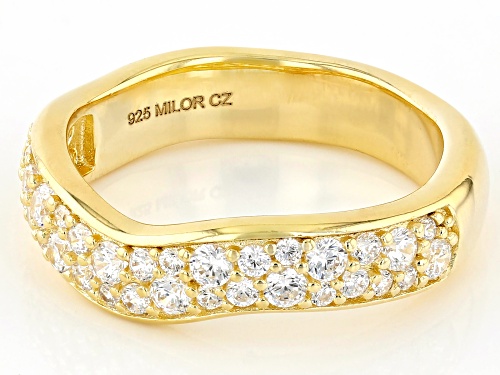Bella Luce® Italia 0.61ctw White Diamond Simulant Eterno™ Yellow Ring(0.36ctw DEW) - Size 6