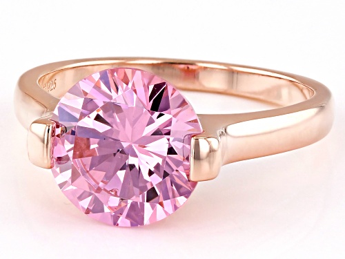 Bella Luce® 5.96ctw Pink Diamond Simulant Eterno™ Rose Ring (3.61ctw DEW) - Size 9
