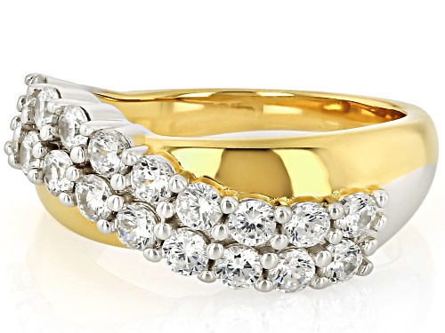 Bella Luce® 2.53ctw White Diamond Simulant Eterno™ Yellow Ring(1.53ctw DEW) - Size 7