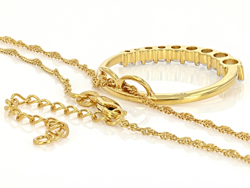 Bella Luce® 1.75ctw White Diamond Simulant Eterno™ Yellow Pendant with Chain