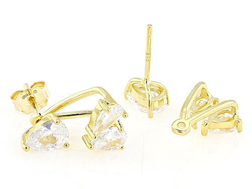 Bella Luce® 4.46ctw Diamond Simulant Eterno™ Yellow Earrings (2.70ctw DEW)