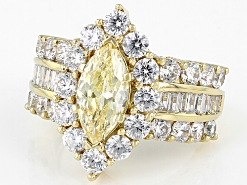 Bella Luce® 8.50ctw Canary And White Diamond Simulants Eterno™ Yellow Ring - Size 10