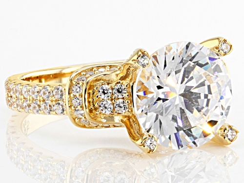Bella Luce® 7.10ctw White Diamond Simulant Eterno™ Yellow Ring - Size 6
