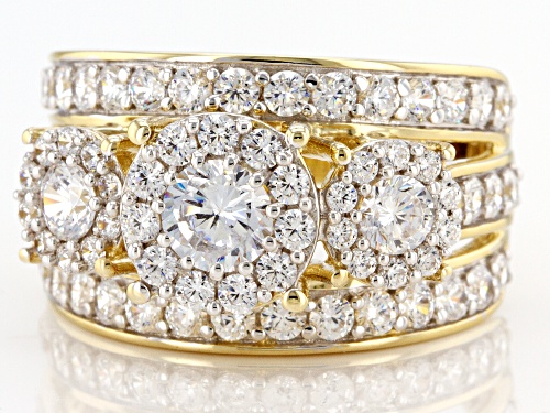 Bella Luce® 4.80ctw White Diamond Simulant Eterno™ Yellow Ring(2.90ctw DEW) - Size 10