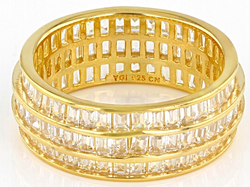Bella Luce® 6.60ctw White Diamond Simulant Eterno™ Yellow Ring(4.00ctw DEW) - Size 10