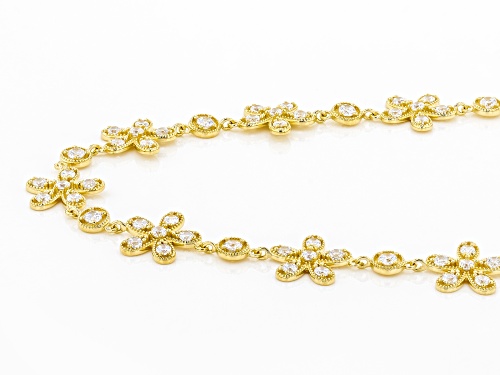 Bella Luce ® 14.31ctw Eterno ™ Yellow Flower Necklace (6.32ctw DEW) - Size 18