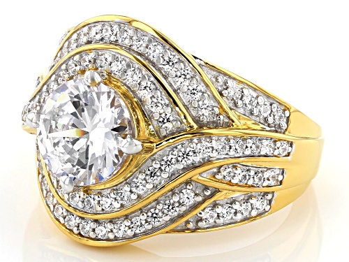 Bella Luce ® 4.50ctw Eterno™ Yellow Ring (2.61ctw DEW) - Size 8