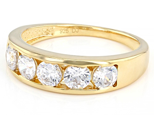 Bella Luce ® 2.30ctw Eterno™ Yellow Band Ring (1.25ctw DEW) - Size 8