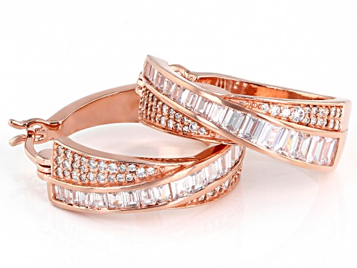 Bella Luce® 3.03ctw White Diamond Simulant Eterno™ Rose Earrings (1.35ctw DEW)