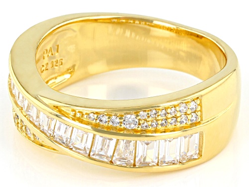 Bella Luce® 1.61ctw White Diamond Simulant Eterno™ Yellow Ring (0.85ctw DEW) - Size 6