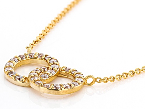 Bella Luce ® 0.65ctw White Diamond Simulant Eterno™ Yellow Necklace (0.39ctw DEW) - Size 16