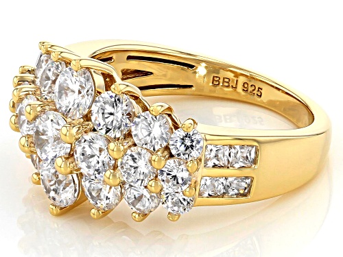Bella Luce ® 5.85ctw Diamond Simulant Eterno™ Yellow Ring (3.27ctw Dew) - Size 5