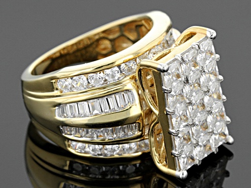 Bella Luce ® 8.29ctw Diamond Simulant Eterno ™ Yellow Ring (4.79ctw Dew) - Size 12