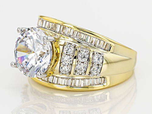 Bella Luce ® 8.88ctw Diamond Simulant Eterno ™ Yellow Ring (5.17ctw Dew) - Size 10