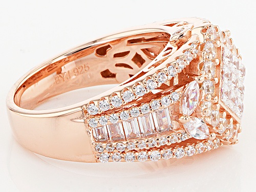 Bella Luce ® 3.28ctw Diamond Simulant Eterno ™ Rose Ring (2.08ctw Dew) - Size 7