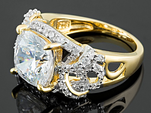 Bella Luce ® 8.62ctw Diamond Simulant Eterno ™ Yellow Ring (4.64ctw Dew) - Size 10