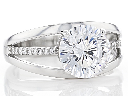 Bella Luce ® 4.75ctw Dillenium Rhodium Over Sterling Silver Ring (2.84ctw DEW) - Size 12
