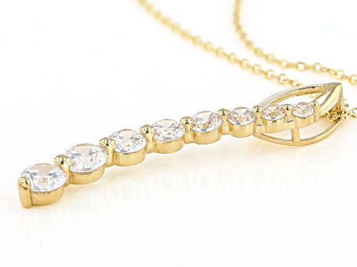 Bella Luce ® 1.19ctw 10k Yellow Gold Pendant With Chain (.68ctw Dew)
