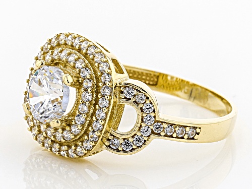 Bella Luce® 1.50ctw 10K Yellow Gold Ring (0.85ctw DEW) - Size 7