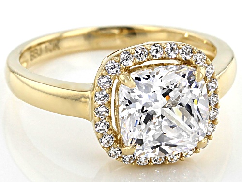 Bella Luce ® 10k Yellow Gold Ring - Size 8