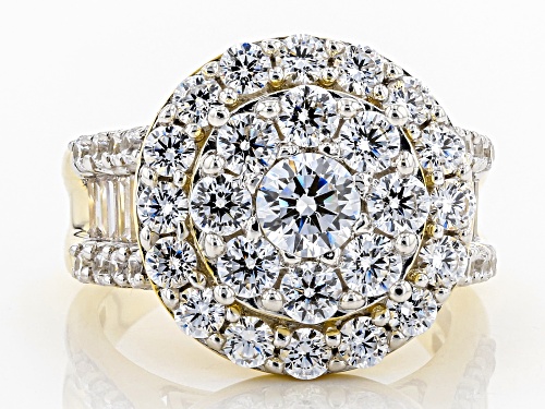 Bella Luce ® 6.40ctw White Diamond Simulant Eterno ™ Yellow Ring (3.80ctw Dew) - Size 11