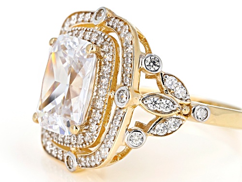 Bella Luce ® 8.05CTW White Diamond Simulant Eterno ™ Yellow Ring - Size 7