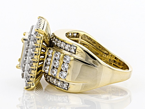Bella Luce ® 4.82CTW White Diamond Simulant Eterno ™ Yellow Ring - Size 6