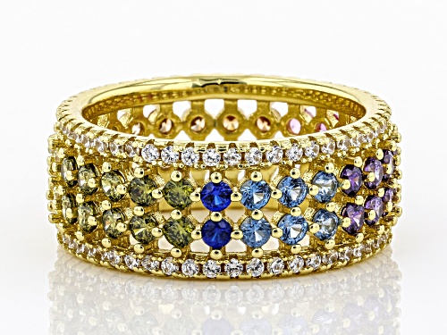 Bella Luce ® 3.84CTW Multicolor Gemstone Simulants Eterno ™ Yellow Ring - Size 11