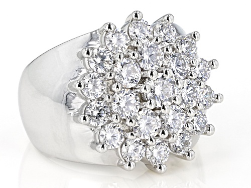 Bella Luce ® 5.31ctw Rhodium Over Sterling Silver Ring (2.98ctw DEW) - Size 7