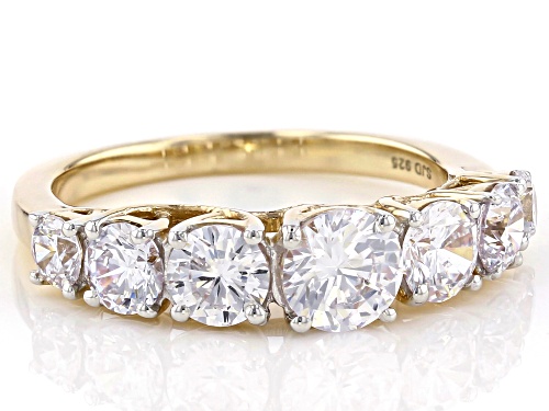 Bella Luce ® 3.85ctw White Diamond Simulant Eterno™ Yellow Ring (2.16ctw DEW) - Size 12