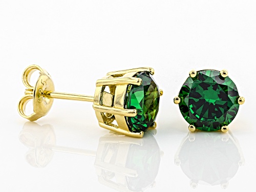Bella Luce ® 6.65ctw Emerald Simulant Eterno ™ Yellow Earrings (4.08ctw DEW)