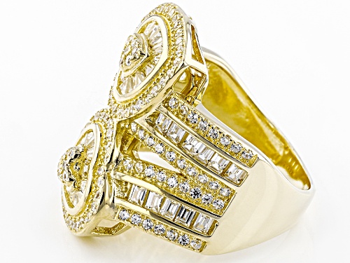 Bella Luce ® 3.61ctw Eterno ™ Yellow Heart Ring (2.16ctw Dew) - Size 6