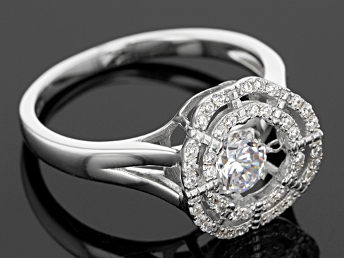 Bella Luce ® 1.11ctw Rhodium Over Sterling Silver 