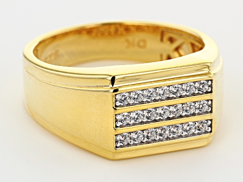 Bella Luce ® 0.61ctw Eterno™ Yellow Men's Ring (0.31ctw DEW) - Size 10