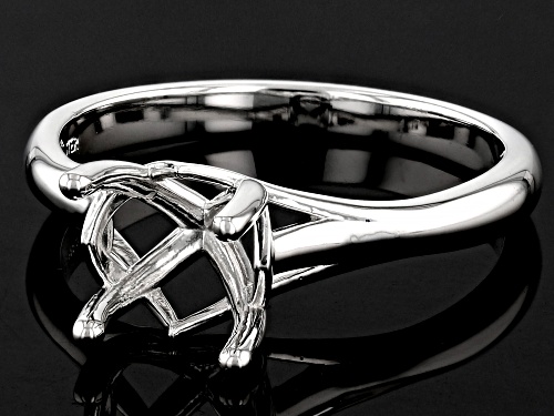 Sterling Silver 6mm Round Solitaire Ring Casting
