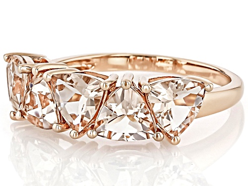 2.44ctw Cor-De-Rosa™ Morganite 10k Rose Gold Ring - Size 5
