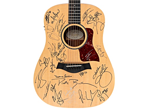 Back The Beat: 2017 CMA Fest Autographed Taylor Guitar