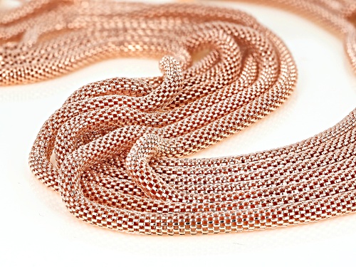 Timna Jewelry Collection™ Copper Seven-Strand Mesh Necklace
