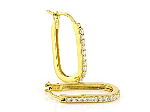 Charles Winston For Bella Luce® 0.54ctw White Diamond Simulant Eterno™ Yellow Earrings(0.32ctw DEW)
