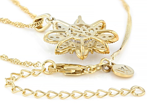 Charles Winston For Bella Luce® 3.54ctw White Diamond Simulant Eterno™ Yellow Sun Pendant