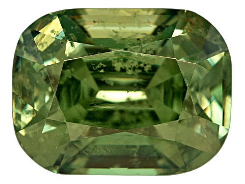 Matched pair of Green Dragon Mine Demantoid garnet 4.09ctw 8x6mm rectangular cushion