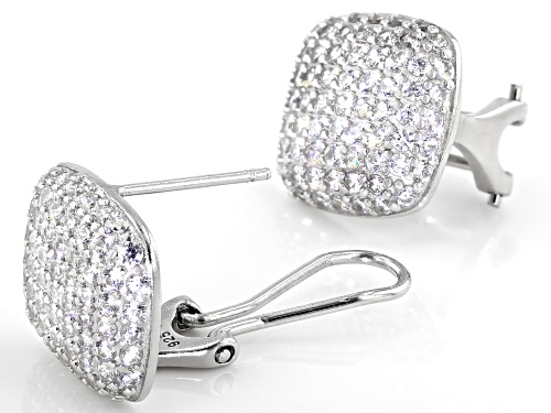 Bella Luce ® 2.16ctw Rhodium Over Sterling Silver Earrings