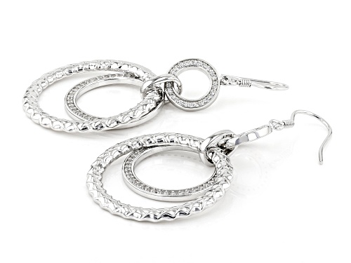 Bella Luce ® 2.08ctw Rhodium Over Sterling Silver Earrings