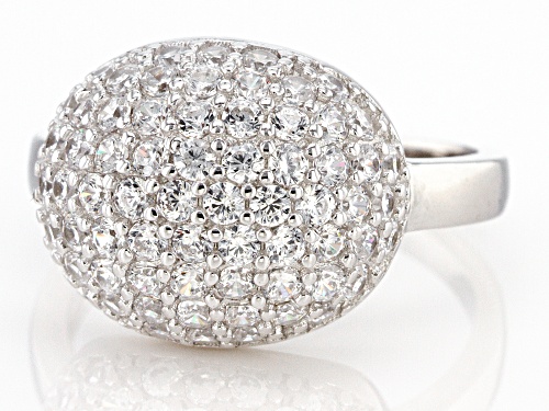 Bella Luce ® 1.92ctw Rhodium Over Sterling Silver Ring - Size 8