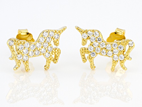 Bella Luce ® 0.42ctw Eterno ™ Yellow Unicorn Stud Earrings