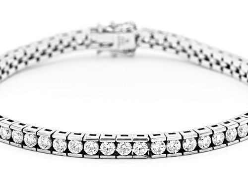 Bella Luce ® 6.40ctw Platinum Over Sterling Silver Bracelet - Size 7.25